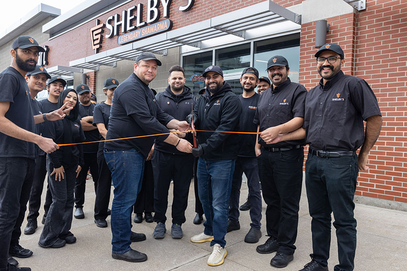 Shelby's Legendary Shawarma Franchise Opportunity, grand opening
